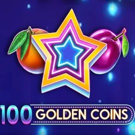 100 Golden Coins by Amusnet Interactive, showcased at jackpotbingo.net – game logo