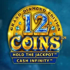 12 Coins Grand Diamond Edition casino game by Wazdan – featured logo at Jackpot Bingo