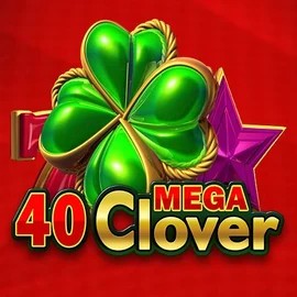 40 Mega Clover logo by Amusnet Interactive Jackpot Bingo