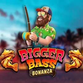 Slots logo of Bigger Bass Bonanza from Pragmatic Play at Jackpot Bingo