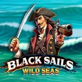 Official Slots logo: Black Sails Wild Seas by Infinity Dragon Studios at Jackpot Bingo