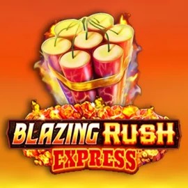 Official Slots logo: Blazing Rush Express by AreaVegas at Jackpot Bingo