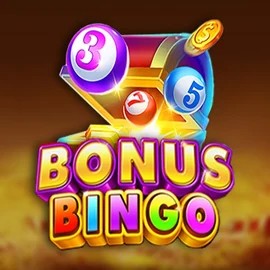 Bonus Bingo slot logo by TaDa Gaming at Jackpot Bingo
