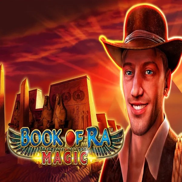 Book of Ra Magic logo – Slots by Greentube at Jackpot Bingo