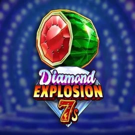 Diamond Explosion 7s slot logo by RubyPlay at Jackpot Bingo