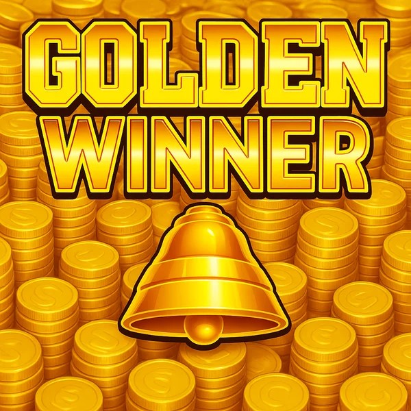 Slots logo of Golden Winner from Inspired Gaming at Jackpot Bingo