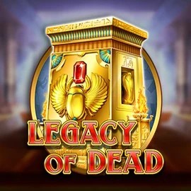 Legacy of Dead casino game by Play'n GO – featured logo at Jackpot Bingo