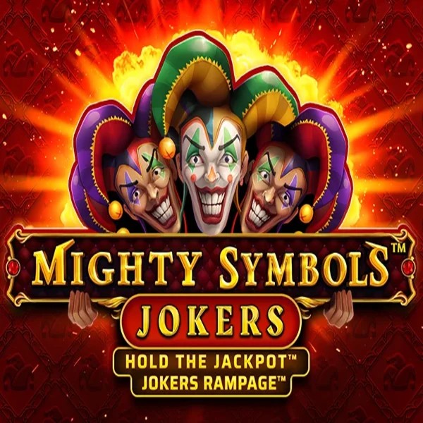 Mighty Symbols Joker slot logo by Wazdan at Jackpot Bingo