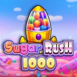 Sugar Rush 1000 game by Pragmatic Play – logo hosted on Jackpot Bingo