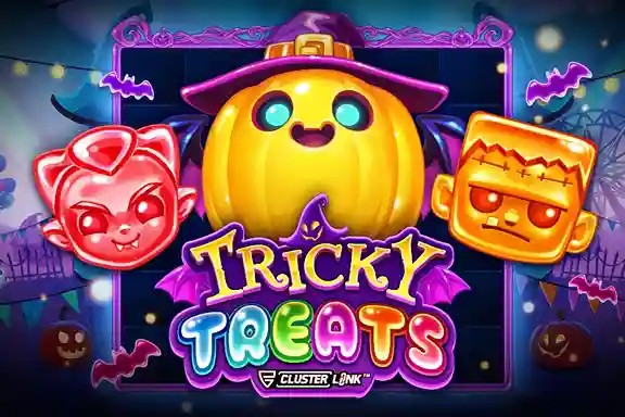 Official Slots logo: Tricky Treats by Push Gaming at Jackpot Bingo